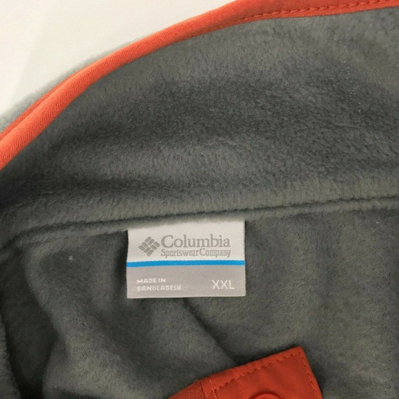 Columbia Men's Steens Mountain 1/2-Snap Fleece Jacket - Size 2XL - Picture 7 of 8